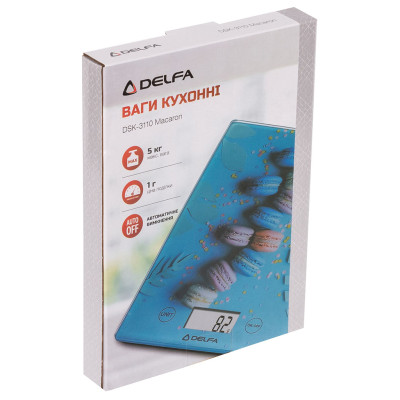Весы кухонные Delfa DKS-3110 Macaron