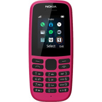 Мобильный телефон Nokia 105 DS 2019 Pink (16KIGP01A01)