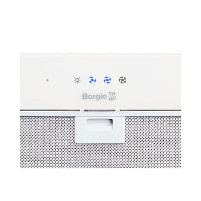Витяжка кухонна Borgio BBI (TR) 5840 white glass SU 850 Витяжка кухонна Borgio BBI (TR) 5840 white glass SU 850