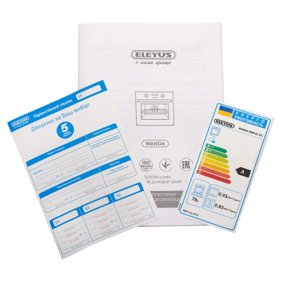 Духовой шкаф Eleyus WANDA 6009 BL STL Духовой шкаф Eleyus WANDA 6009 BL STL