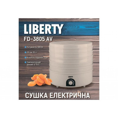 Сушка для овощей и фруктов Liberty FD-3805AV Сушка для овощей и фруктов Liberty FD-3805AV