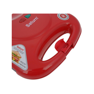 Сэндвичница Saturn ST-EC1082 Red Сэндвичница Saturn ST-EC1082 Red