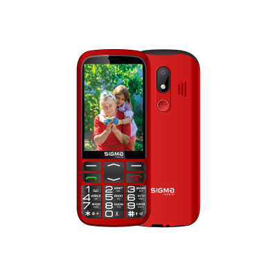 Мобільний телефон Sigma Comfort 50 Optima Type-C Red (4827798122327) Мобільний телефон Sigma Comfort 50 Optima Type-C Red (4827798122327)