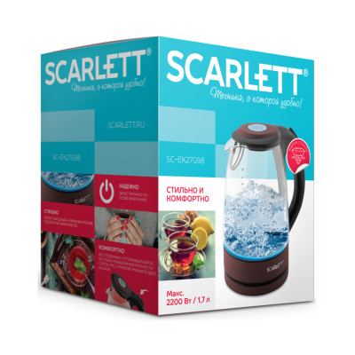 Электрочайник Scarlett SC-EK27G98 Электрочайник Scarlett SC-EK27G98