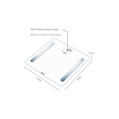 Весы напольные Beurer BF_600_PURE_WHITE Весы напольные Beurer BF_600_PURE_WHITE