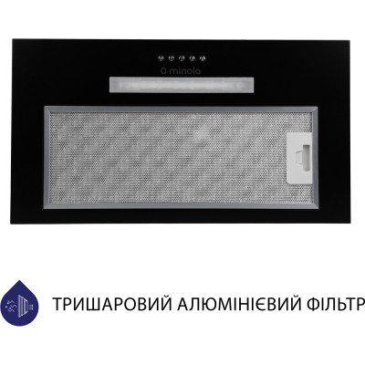 Витяжка кухонна Minola HBI 5623 BL 1000 LED