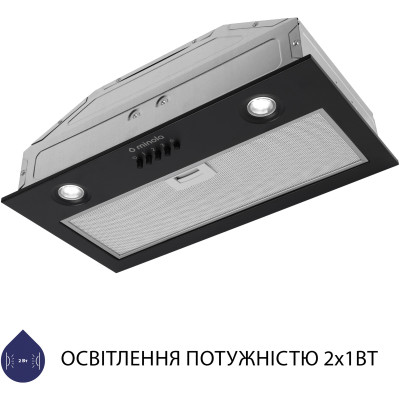Вытяжка кухонная Minola HBI 5204 BL 700 LED