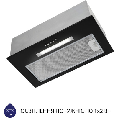 Вытяжка кухонная Minola HBI 5323 BL 800 LED