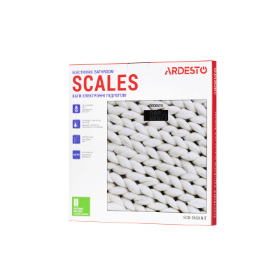 Весы напольные Ardesto SCB-965KNIT Весы напольные Ardesto SCB-965KNIT