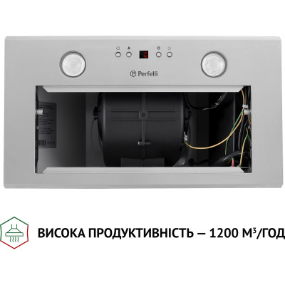 Витяжка кухонна Perfelli BIET R 5854 I 1200 LED Витяжка кухонна Perfelli BIET R 5854 I 1200 LED