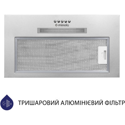 Вытяжка кухонная Minola HBI 5323 I 800 LED