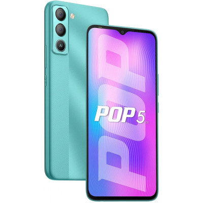 Мобильный телефон Tecno BD4a (POP 5 LTE 2/32Gb) Turquoise Cyan (4895180777400)