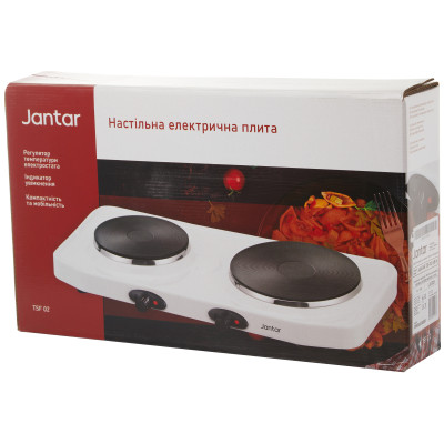Настольная плита Jantar TSF 02 WH H Настольная плита Jantar TSF 02 WH H