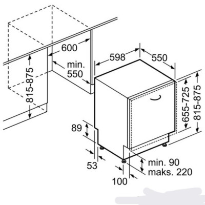 Посудомоечная машина Bosch SMV25 EX00E (SMV25EX00E)