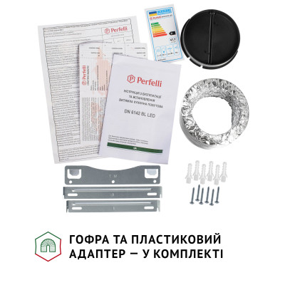 Витяжка кухонна Perfelli DN 6142 BL LED Витяжка кухонна Perfelli DN 6142 BL LED