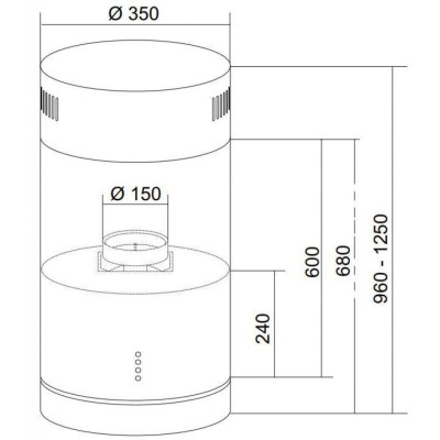 Вытяжка кухонная Gunter&Hauer MARGARETTE