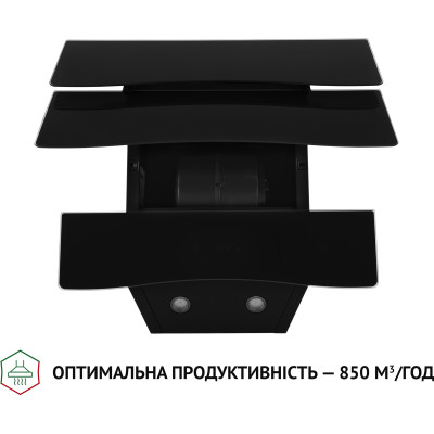 Вытяжка кухонная Perfelli DNS 6482 D 850 BL LED