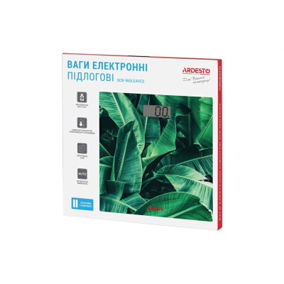 Весы напольные Ardesto SCB-965LEAVES Весы напольные Ardesto SCB-965LEAVES