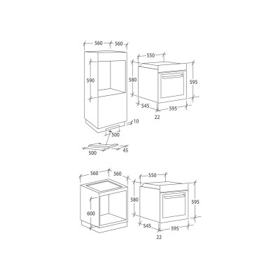 Духова шафа Candy FCT200X/E Духова шафа Candy FCT200X/E