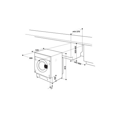 Стиральная машина Whirlpool BIWMWG71484E