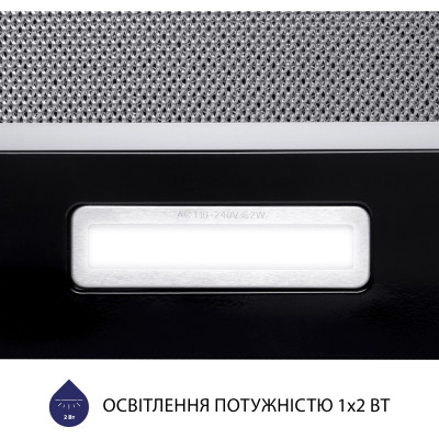 Вытяжка кухонная Minola HTLS 6234 BL 700 LED GLASS Вытяжка кухонная Minola HTLS 6234 BL 700 LED GLASS