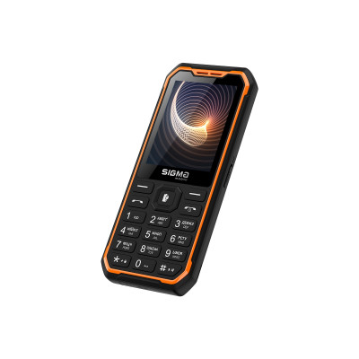 Мобильный телефон Sigma X-style 310 Force Type-C Black Orange (4827798855126)