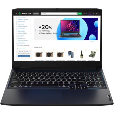 Ноутбук Lenovo IdeaPad Gaming 3 15ACH6 (82K201KBRA)