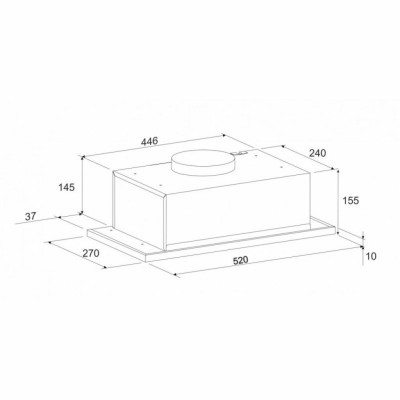 Витяжка кухонна Eleyus INTO 700 52 GR Витяжка кухонна Eleyus INTO 700 52 GR