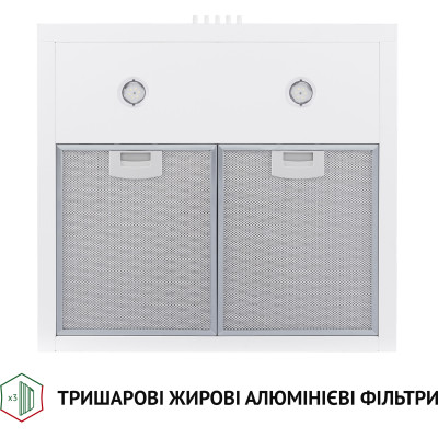 Вытяжка кухонная Perfelli K 5202 WH 700 LED