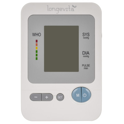 Тонометр Longevita Авт.вимір.артер.тиску LONGEVITA BP-1304 Авт.вимір.артер.тиску (BP-1304) Тонометр Longevita Авт.вимір.артер.тиску LONGEVITA BP-1304 Авт.вимір.артер.тиску (BP-1304)