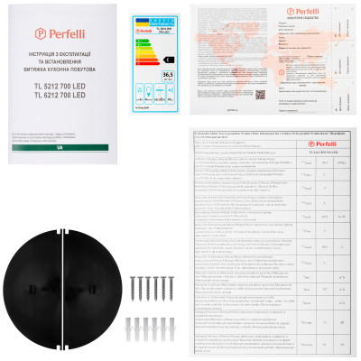 Витяжка кухонна Perfelli TL 5212 WH 700 LED