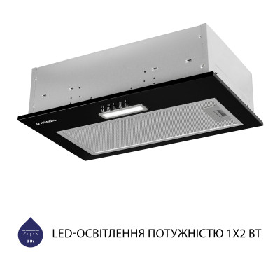 Вытяжка кухонная Minola HBI 5025 BL LED