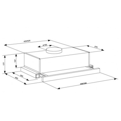 Вытяжка кухонная Eleyus LOTUS 1000 60 INOX Вытяжка кухонная Eleyus LOTUS 1000 60 INOX