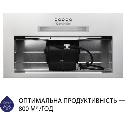 Вытяжка кухонная Minola HBI 5323 I 800 LED