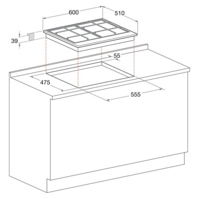 Варочная поверхность Whirlpool GMT6422OW