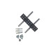 Кронштейн Charmount TV04F Black