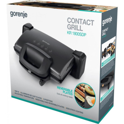 Электрогриль Gorenje KR1800SDP Электрогриль Gorenje KR1800SDP