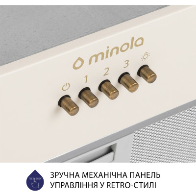 Вытяжка кухонная Minola HBI 5204 IV 700 LED Вытяжка кухонная Minola HBI 5204 IV 700 LED