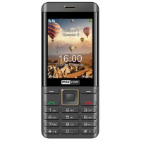 Мобільний телефон Maxcom MM236 Black-Gold (5908235974088)