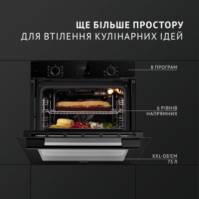 Духовой шкаф Perfelli DIAMOND 6D8L NERO