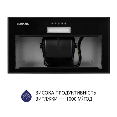 Вытяжка кухонная Minola HBI 5614 BL 1000 LED