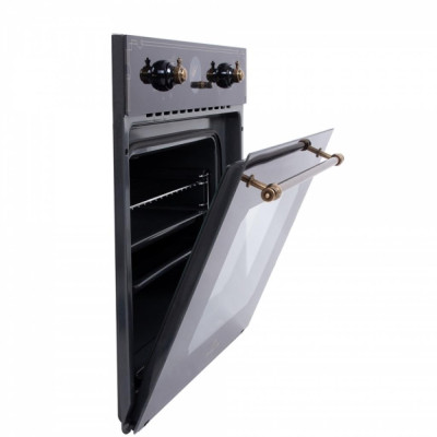 Духовой шкаф Perfelli BOE 6645 BL ANTIQUE GLASS