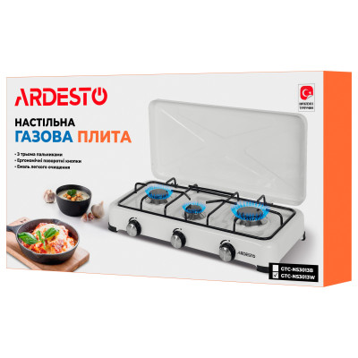 Настольная плита Ardesto GTC-NS3013W Настольная плита Ardesto GTC-NS3013W