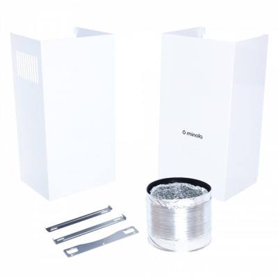 Вытяжка кухонная Minola HVS 6744 WH 1100 LED