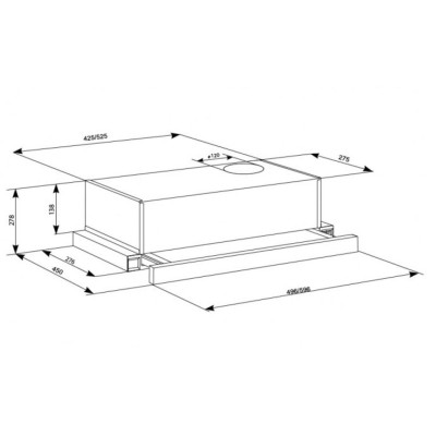 Вытяжка кухонная Eleyus BREEZE 470 60 BR Вытяжка кухонная Eleyus BREEZE 470 60 BR