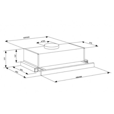 Вытяжка кухонная Eleyus Cyclon 700 60 IS (Cyclon70060IS)