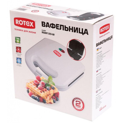 Вафельница Rotex RSM120-W Вафельница Rotex RSM120-W