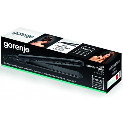 Выпрямитель для волос Gorenje HS 110 BK (HS110BK) Выпрямитель для волос Gorenje HS 110 BK (HS110BK)