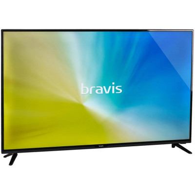 Телевізор Bravis LED-43G5000 + T2 black