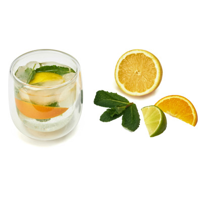 Набір склянок S&T з подвійною стінкою 260 мл х 2 шт (201-6) Набір склянок S&T з подвійною стінкою 260 мл х 2 шт (201-6)